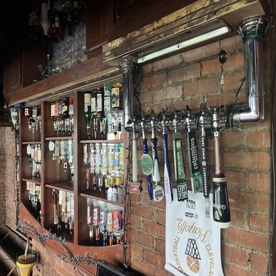 Tap handles at McNamara's Pub